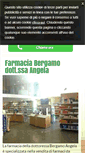 Mobile Screenshot of farmaciabergamoangela.com